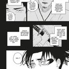 Comic-Panel: Dialoge über Respekt und Schwertübergabe. Charaktere zeigen erstaunte und nachdenkliche Ausdrücke.