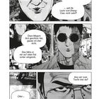 Zwei Männer in ernstem Gespräch, einer mit Brille. Texte: "Aber du bist aus einem anderen Grund hier...", "...Zhang-Clan, nicht wahr?"