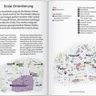 Erste Orientierung. Sehenswürdigkeiten in Dublin aufgelistet. Karte mit markierten Orten wie Phoenix Park und O'Connell Street.