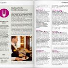 Kulinarische Entdeckungsreise. Zentral: Beschreibung von Wien als kulinarische Oase mit Empfehlungen für diverse Restaurants.