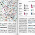Seite 171, Texte über Trastevere: Sehenswürdigkeiten, Essen, Einkaufen, Ausgehen. Links Karte von Trastevere.