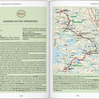 "Wandern auf der 'Bärenrunde': Tour-Infos, 80 km, 4-6 Tage. Karte mit Route im Oulanka-Nationalpark rechts."