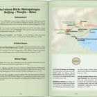 Texte: Metropolregion Beijing – Tianjin – Hebei, Sehenswert, Schöne Route, Meine Tipps, Aktiv. 

Karte mit Routenverlauf.