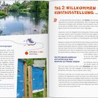 KM 13 Fischlehrpfad Regen: Picknick mit Lesevergnügen. Tag 2: Willkommen zur Kunstausstellung ...