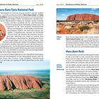 Uluru-Kata Tjuta National Park. Uluru (Ayers Rock): 348 m, 9,4 km Umfang. Aufstieg verboten, Wanderwege, Cultural Centre.