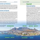 Kapstadt, Mutterstadt Südafrikas, mit Sehenswürdigkeiten: Tafelberg, Lion's Head, Signal Hill. Text über Anfahrt und Kultur.
