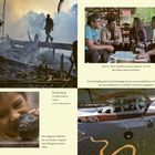 Brandrodung: Urwald wird zu Asche. Ein indigenes Mädchen verspeist einen Affen. Gespräch über Flussschutzplanung. Flugzeug im Dschungel.
