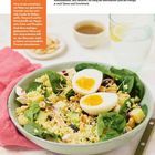 "Nährwert-Bonus": Hirse, Ballaststoffe, Vitamin B. "Mein Tipp": Beeren, Antioxidantien. Salat mit Eiern, Gemüse, Nüssen.