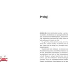 Prolog: Ein Text beschreibt eine medizinische Notlage während einer Routine-OP. Links unten ist eine simple rote Illustration.