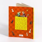 Ein Buchcover mit Text über ein Schachbuch für Kinder. Illustrationen zeigen Figuren und spielende Kinder.