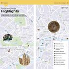 Entdecken Sie die Highlights: Eine Karte zeigt Sehenswürdigkeiten in London, wie das British Museum und den Tower of London.