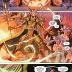 "Mein Stichwort!" "Lass die Maske fallen!" "Ich trage gar keine Maske!" "Keine Maske?" "Hallo, kleiner Künstler." Fantasievolle Szene.