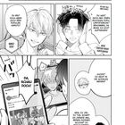 "Schon wieder wie im Chor!"; "Da, schau doch!"; "Du bist doch aber irre populär, Haruto!"; Junge zeigt Smartphone einer anderen Figur.