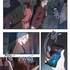 Comic mit Geräuschen: "Lärm", "BWW", "ZUCK". Ein Mann mit Gitarrenkoffer, ein Anruf von "Jürgen" auf dem Handy.