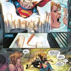 Texte: "Hilf mir! Helft mir doch! Mein Baby!", "Ich weiß, heute war Lois großer Tag", "Oh... Danke! Vielen Dank!". Ein Superheld fliegt über die Stadt, rettet ein Kind vor einem Löwen.