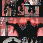 „TAP“ und „TSK“ sind die einzigen lesbaren Texte. Es ist eine düstere Comic-Illustration mit Batman und Polizisten.