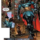 Comic mit starken, kühnen Figuren in Rüstung. Dialoge über Rückkehr nach Midgard und Apokalypse-Vermeidung. Fantasievolle Umgebung.