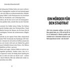 Ein Titel "Extrem nützes Wissen über die AfD" und groß "EIN MÖRDER FÜR DEN STADTRAT" mit Text über personelle Konflikte.