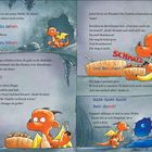 Keiner zu sehen. Nichts zu hören. LECKER! SCHMATZ Und Bananen! NAM-NAM-NAM! Rein damit! Ein kleiner Drache isst Nudeln.