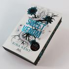 Text: "Sweet Venom", "Rina Kent", "Dark Romance", "ab 18 Jahre", "dark intense". Cover zeigt weiße Schlange und schwarze Blumen.