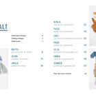 INHALT: Materialgrundlagen, Häkelgrundlagen, Größenwahl. Bilder: Gehäkelte Kinderkleidung in sanften Farben.