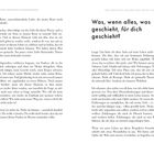 Was, wenn alles, was geschieht, für dich geschieht? Liebe. Reine, unerschütterliche Liebe, die meine Brust noch mehr aufreißt.