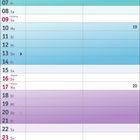 05 2027; 01 Maifeiertag; 06 Christi Himmelfahrt; 09 Muttertag; 16, 17 Pfingsten; 27 Fronleichnam; Kalender Mai.