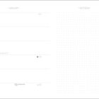 Kalenderseite: Januar, Montag 04 bis Sonntag 10, Notizen, Feiertag am 06, Sonnenauf- und -untergangszeiten. Punkte für Notizen.