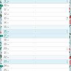 Kalenderseite für Mai mit Feiertagen wie Maifeiertag, Christi Himmelfahrt, Muttertag und Pfingsten. Florale Umrandung.