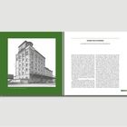 Links unten: Erfurt, Kaufmann’sche Stärkefabrikanten, 1915. Rechts: Text über Getreide und Zuckerrüben als industrielle Impulse.