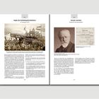 Links oben: "Beginn der Enthüllungsfeierlichkeiten, 28. September 1883." Rechts oben: "Ottomar Anschütz, Fotograf der Einweihungsfeier."