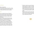 "Vorbereitung zum Ritual" und "Beginne dein Ritual" mit Anleitungen. Rechtes Blatt enthält Goldener-Augen-Logo unten.