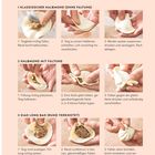 "So geht's: Dumplings falten. Klassischer Halbmond, Halbmond mit Faltung, Xiao Long Bao. Schritt-für-Schritt Anleitungen."
