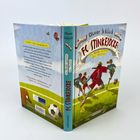 Buchcover mit dem Titel: "FC Stinkesocke – Ein Wunder zwischen den Pfosten" von Oliver Schlick, zeigt Fußballspieler.