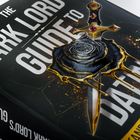 "The Dark Lord's Guide to Dating" steht auf einem Buchumschlag mit einer schwarzen Rose auf einem Dolch.