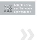 "Gefühle erkennen, benennen und verstehen" mit Emoji-Gesichtern auf grauem Hintergrund. Zahl 09 unten rechts.