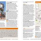Textbeschreibung und Unterteilungen zu Übernachtung, Camping, Essen. Artikel über Ismail Kadare. Fotos zeigen historische Gebäude und eine Karte.