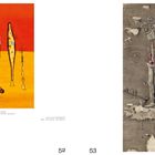 Links: "Untitled", 1931, Öl auf Leinwand. Rechts: "Le Déserteur (The Deserter)", 1932, Öl auf Holz.