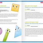 WO IST DAS DREIECK?, KLANGSPIEL ZUM DREIECKERKENNEN, WAS HAT VIER ECKEN?, TROMMELSPIEL, LANGSAMER KREISTANZ, TANZSPIEL.