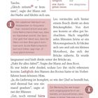 Seite 67 enthält Texte zu einer spannenden Geschichte mit Begriffserklärungen und Anmerkungen in rot markierten Boxen.