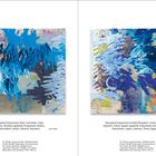 Linkes Gemälde: "disrupted frequencies" (Italy, Colombia...). Rechts: "disrupted frequencies" (United Kingdom, Colombia...).