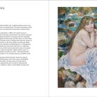 **Seated Bather, c. 1883/4**  
Öl auf Leinwand  
119,7 x 93 cm  
Fogg Museum, Harvard University  

Eine sitzende Frau am Wasser, nackt, mit einem Tuch umwickelt. Gemälde von Renoir.