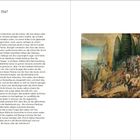 "Die Bekehrung Pauli, 1567" beschreibt Saulus’ Bekehrung auf dem Weg nach Damaskus, begleitet von Truppen in bergiger Landschaft.
