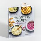 „Hummus & Dips selbst gemacht“ von Émilie Perrin. Drei bunte Schalen mit Dips auf dem Cover.
