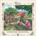 Logo "Mai". Zwei Verse: "Ein kühler Mai wird hoch geacht', hat stets ein gutes Jahr gebracht." und "Regen zu Christi Himmelfahrt".