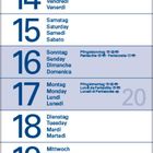 Kalender für Mai 2027. Feiertage: 1. Mai Tag der Arbeit, 8. Muttertag, 16. Pfingsten, 27. Fronleichnam.