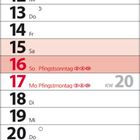 Kalender für Mai 2027 mit Feiertagen wie Maifeiertag, Christi Himmelfahrt, Pfingstsonntag und Fronleichnam hervorgehoben.