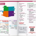 Texte: Inhalt, Dein Marco Polo Urlaubsplaner, Las Vegas, Arizona, Utah, New Mexico, Colorado, Erlebnistouren, Gut zu wissen.   
Grafik: Eine Karte der USA mit farblich abgetrennten Bundesstaaten.