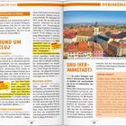 "RUND UM CLUJ", "SIEBENBÜRGEN", "SIBIU (HERMANNSTADT)". Text über Sehenswürdigkeiten, Tipps, Entfernungen, Ausgehen und Feiern.