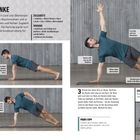 SEITLICHE PLANKE. Zielgebiete: Schultern, oberer Rücken, Brust. Wirkung: Stabilisiert Core, stärkt Oberkörper.